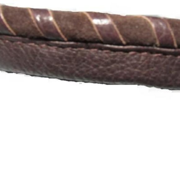 Gucci Brown Whip-stitched Leather Gold Tone main image 4